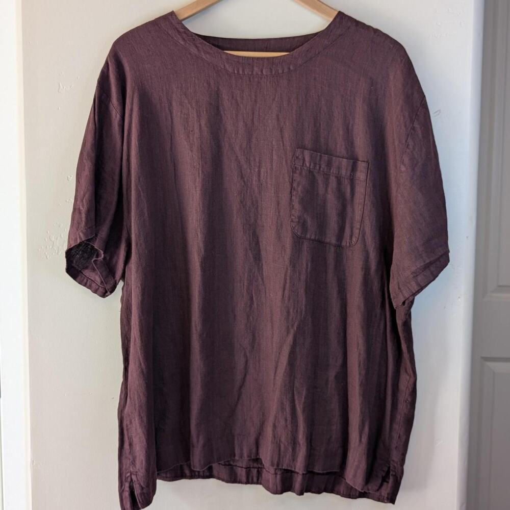 Vintage kiko 100 linen boxy